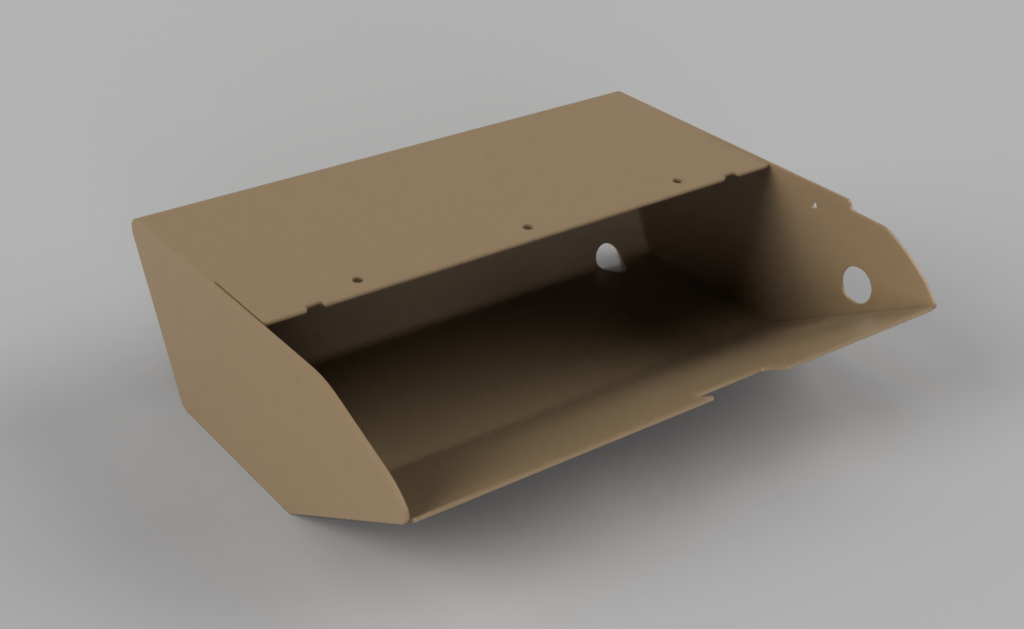 57 Chevy Glove box