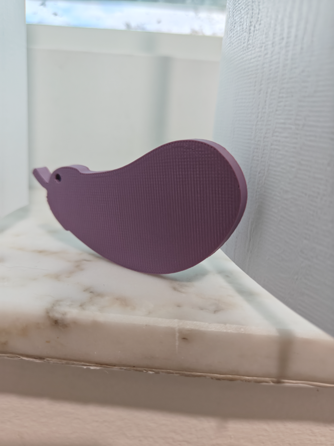 Eggplant Keychain V2
