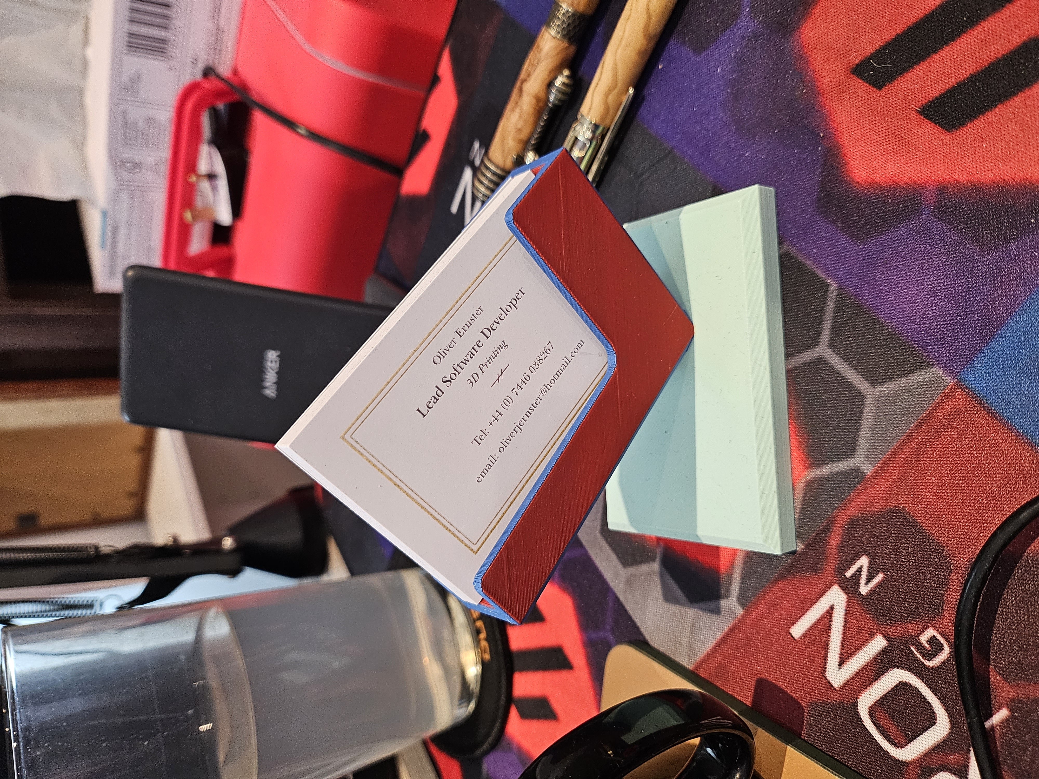 Business card holder MMU