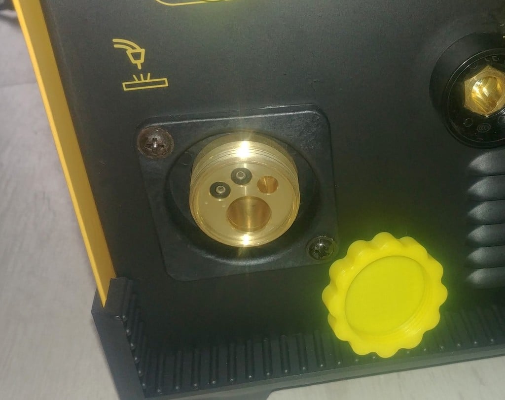 Euro connector MIG welder cover cap