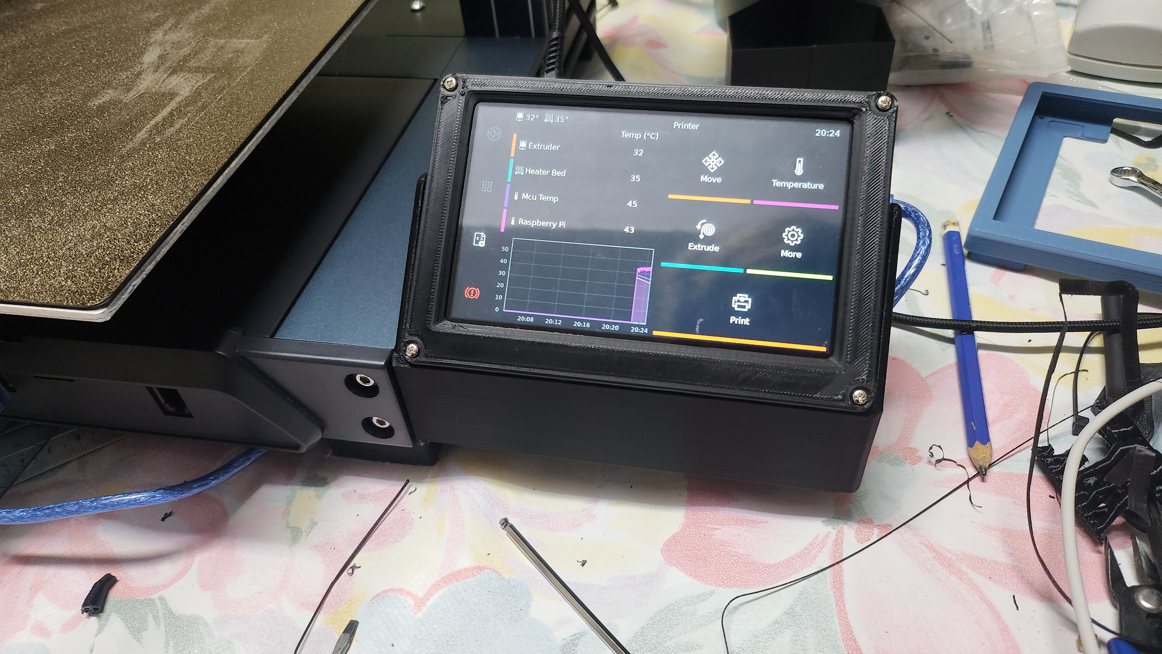 Freenove 5" case cover for the Neptune 3 pro