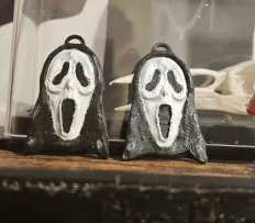 Scream Mask Earrings