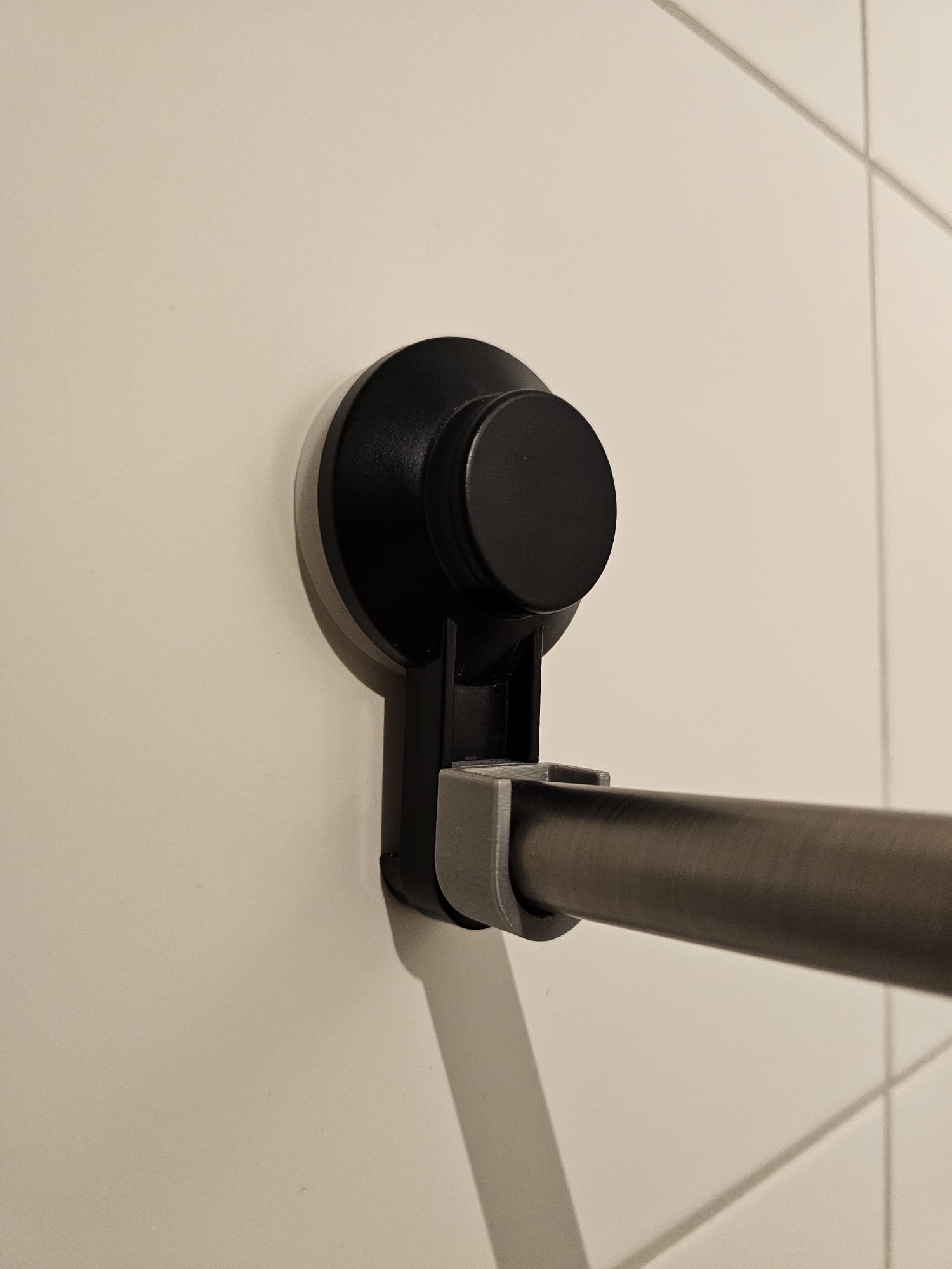 IKEA Tisken rod holder , Shower curtain Clothdryer