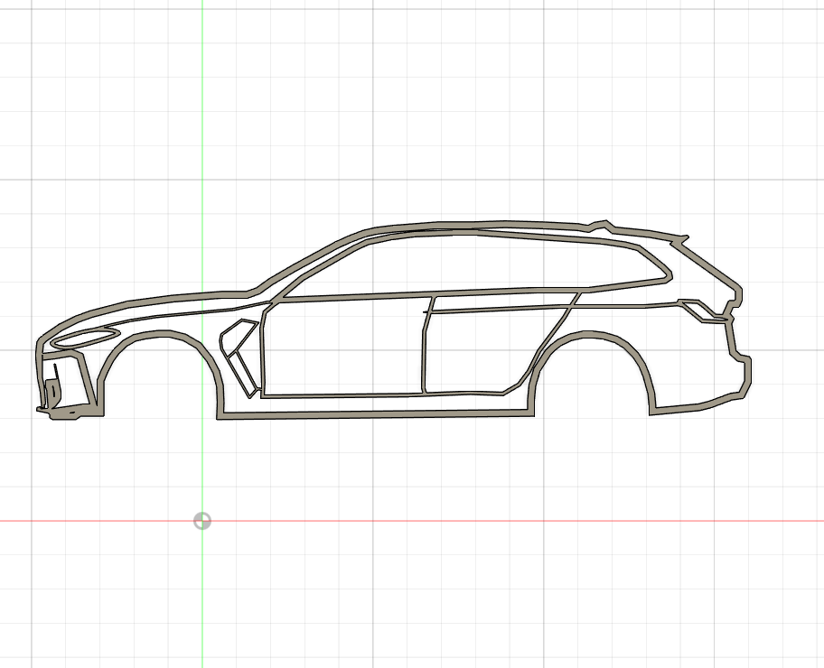 BMW M3 Touring (G81) wall art
