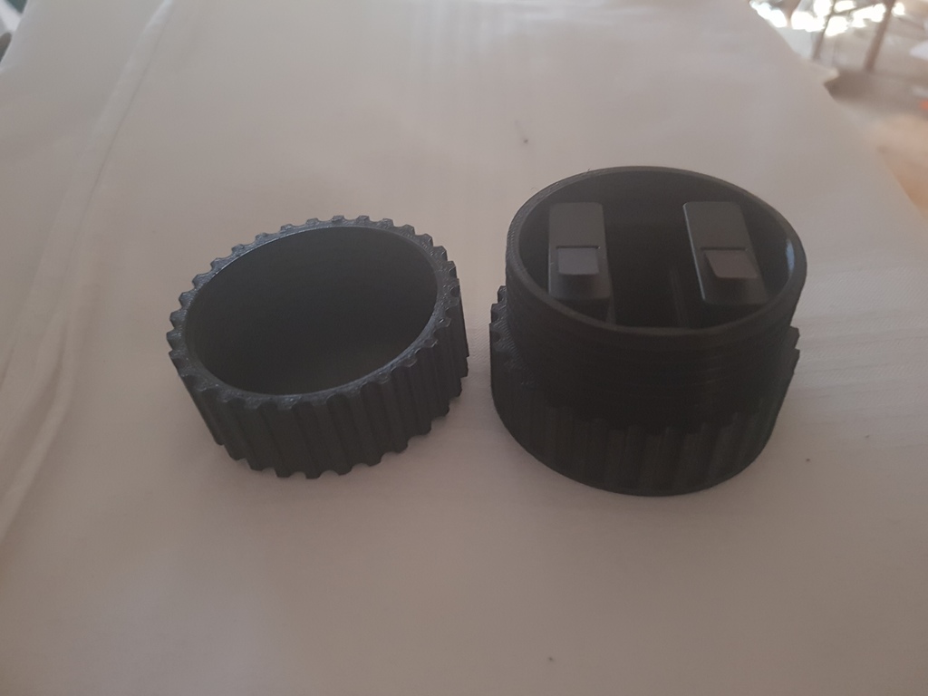 GoPro HERO 5, 6, 7 Battery Case 3pcs