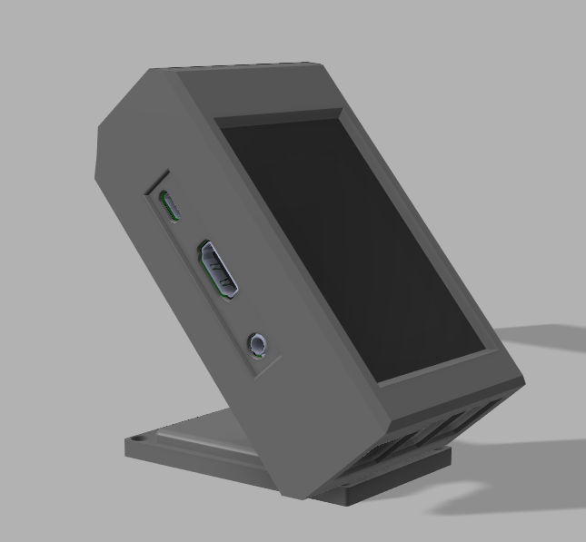 Kingroon KP3s, Pro and S1 Raspberry pi 3 TFT Case