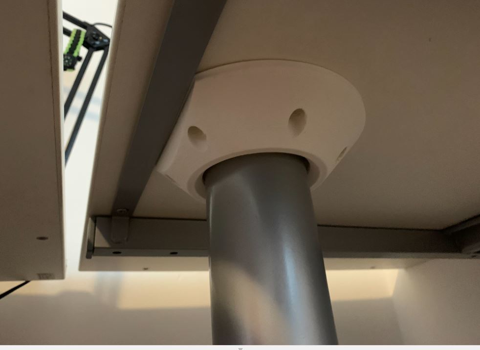 IKEA desk foot bracket