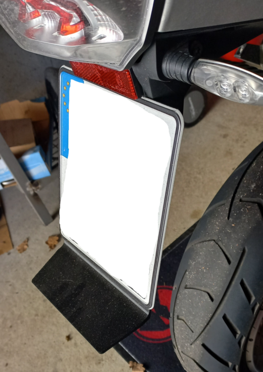 Rear Splash Guard BMW R1200 GS (LC) 2013