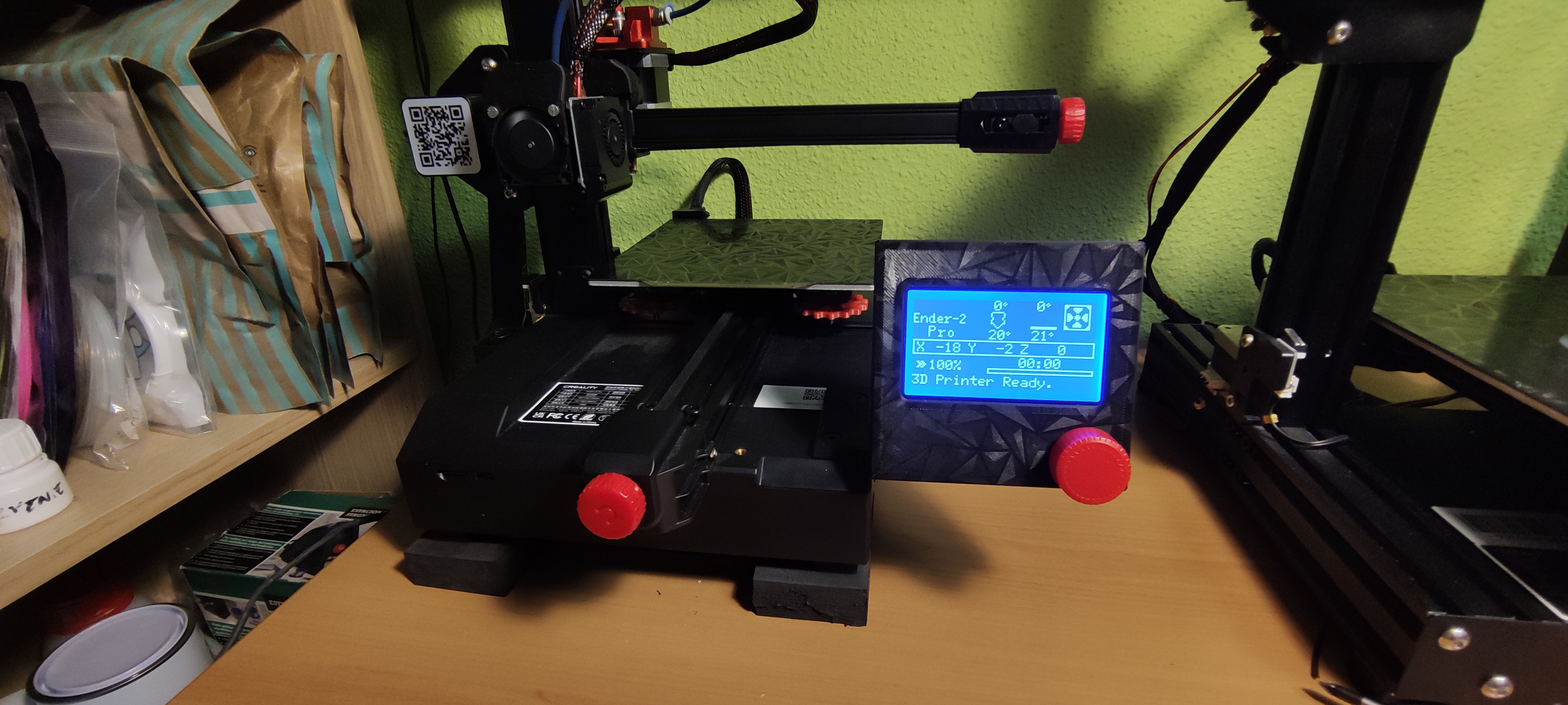Ender 2 pro display on right