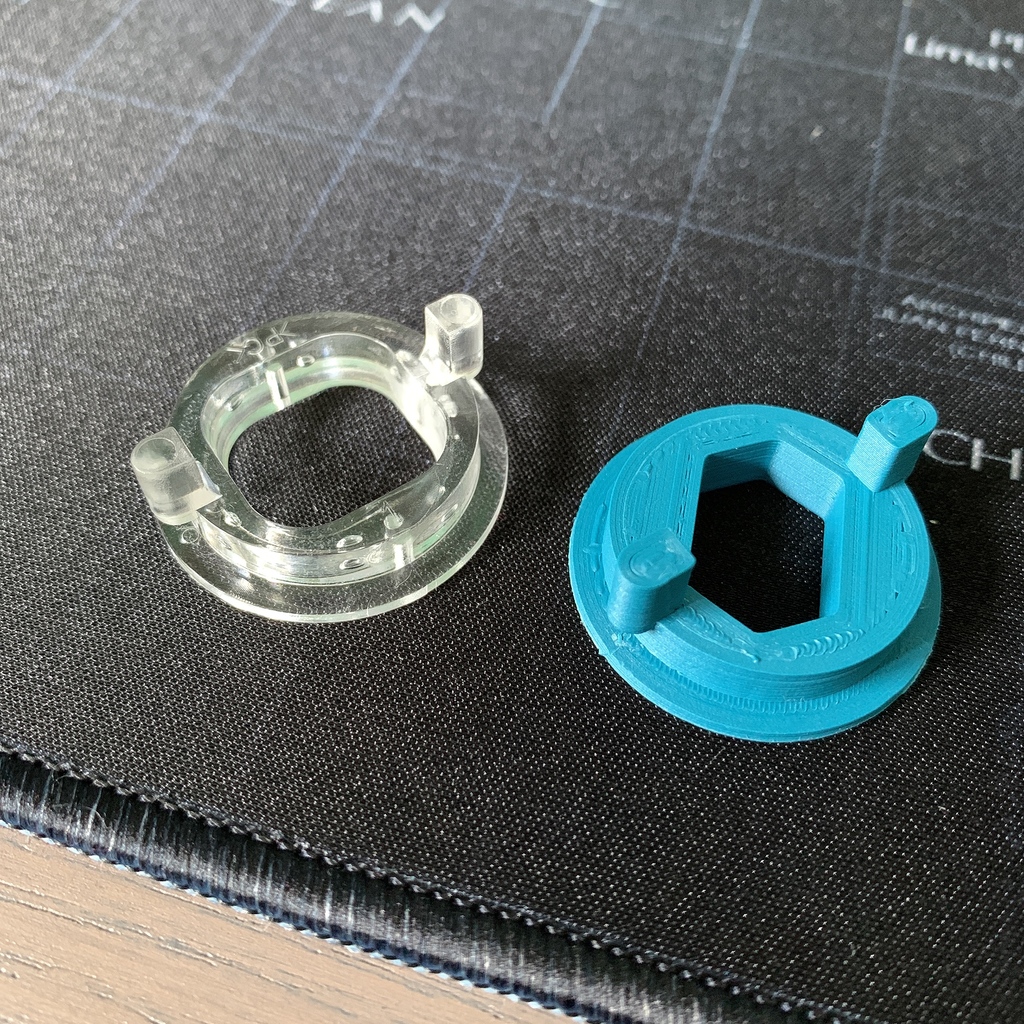 sanwa joystick compatible 2way restrictor plate
