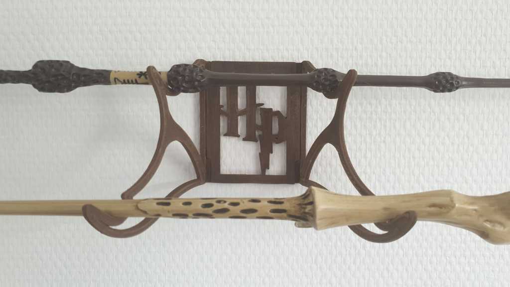 Harry Potter - 2 Wands wall Display