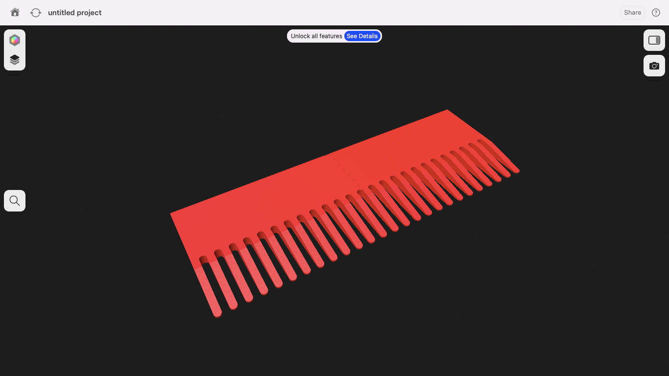 Hair comb