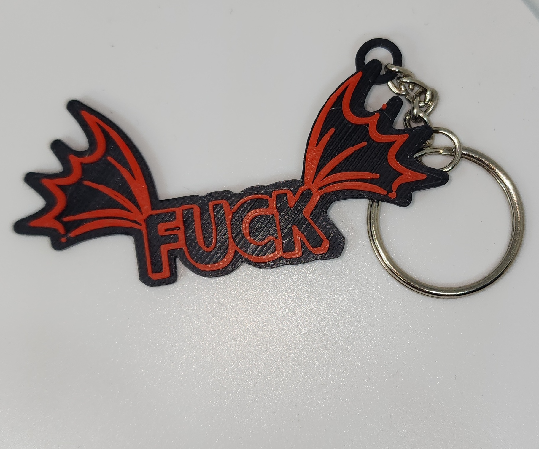 Flying F Keychain