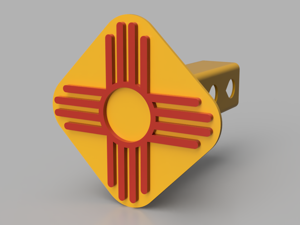 Hitch Cover Zia 1.25 inch receiver