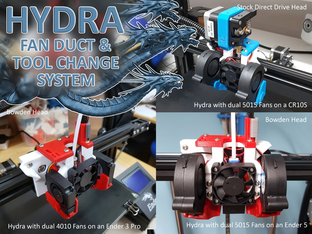 Hydra Fan Duct & Tool Change System