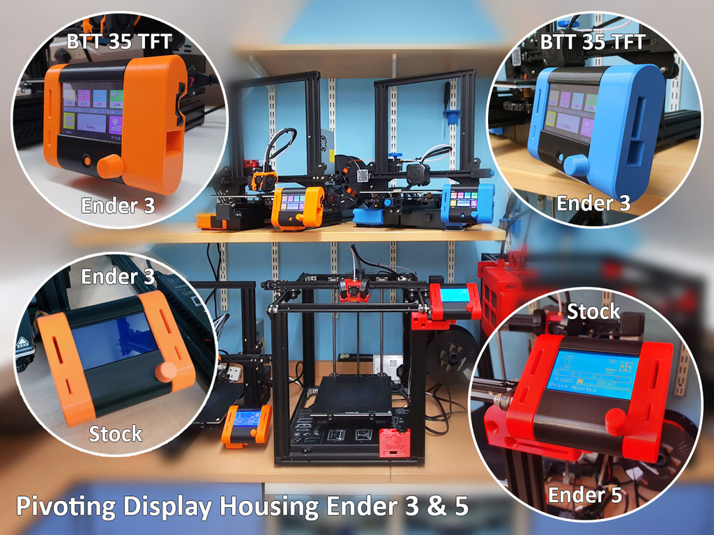 BTT 35TFT Pivoting Display