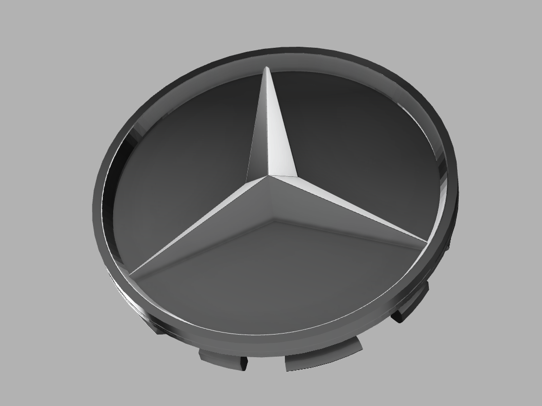 Mercedes wheelcap