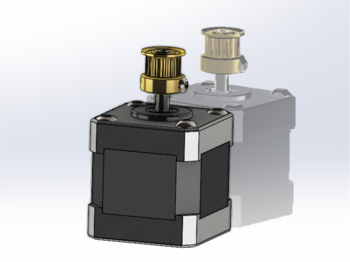 24 V DC Stepper Motor