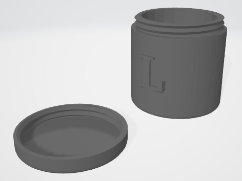 storage box for 4 round dji fpv goggle antenna