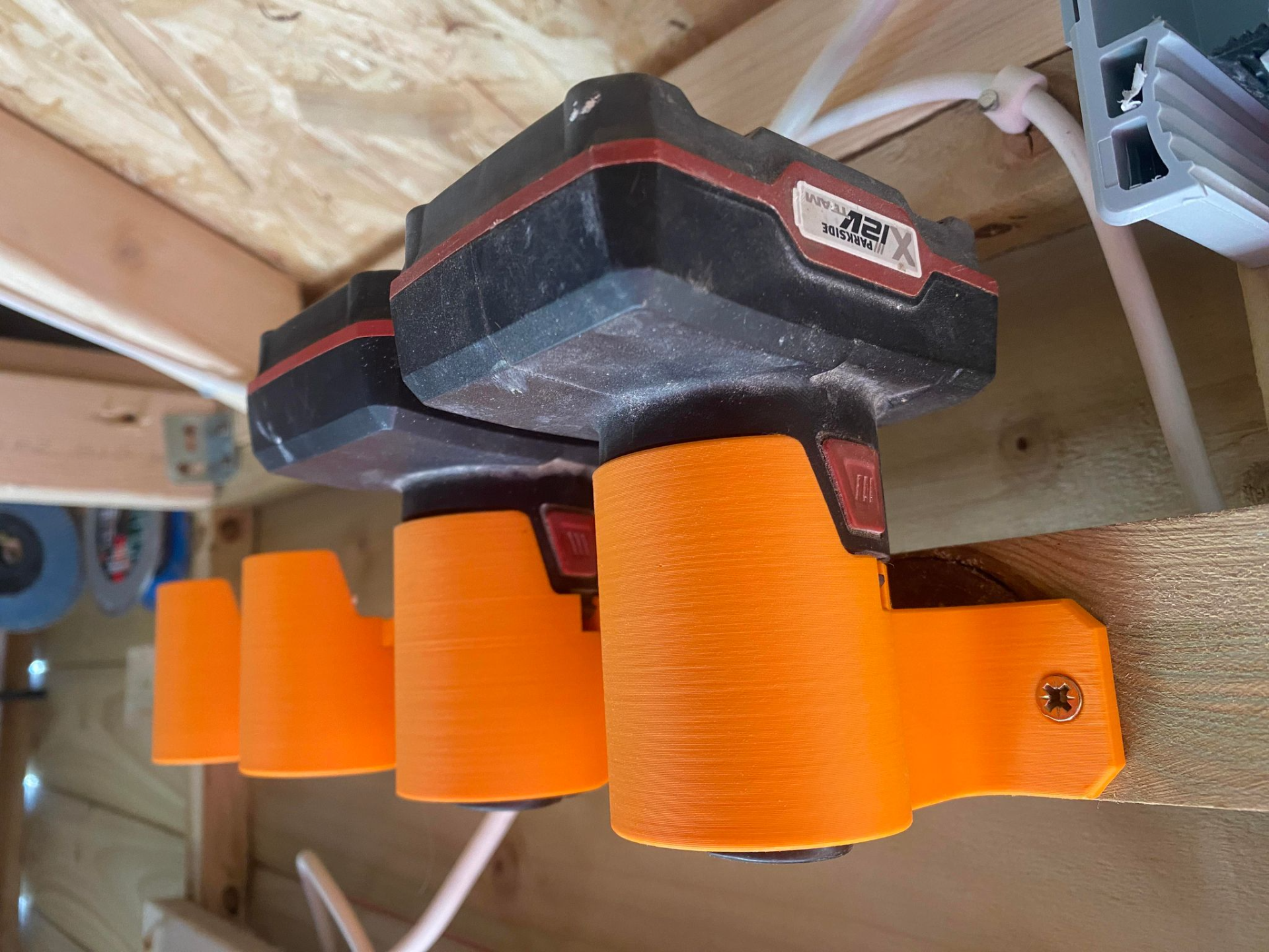 Parkside 12v Team battery holder