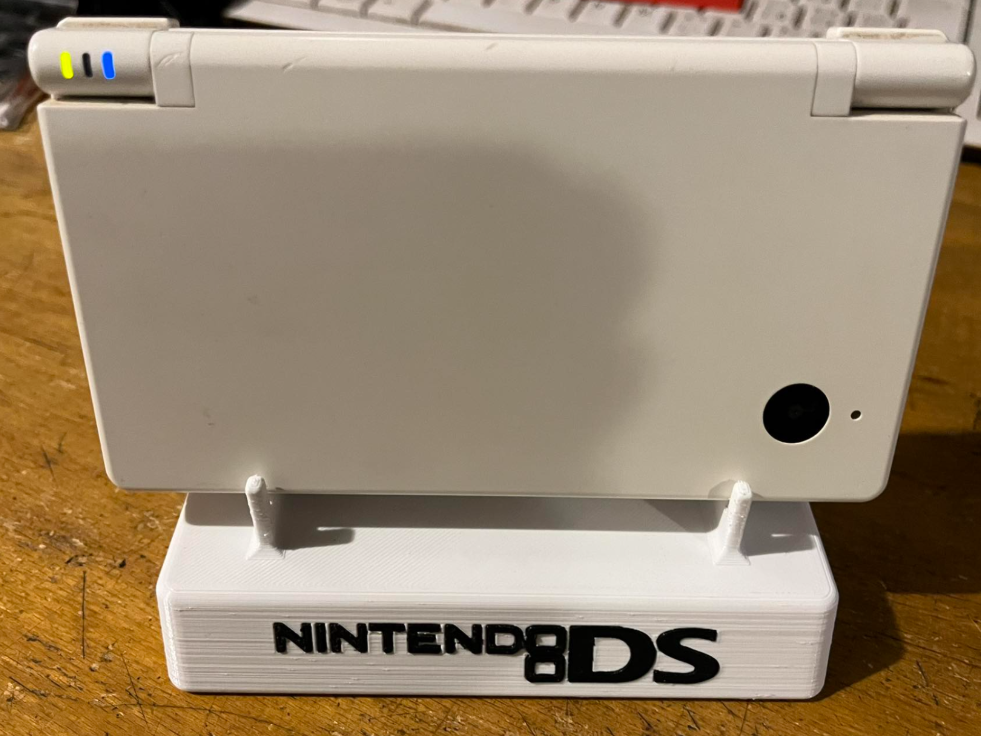 Stand, holder, storage for Nintendo DS lite