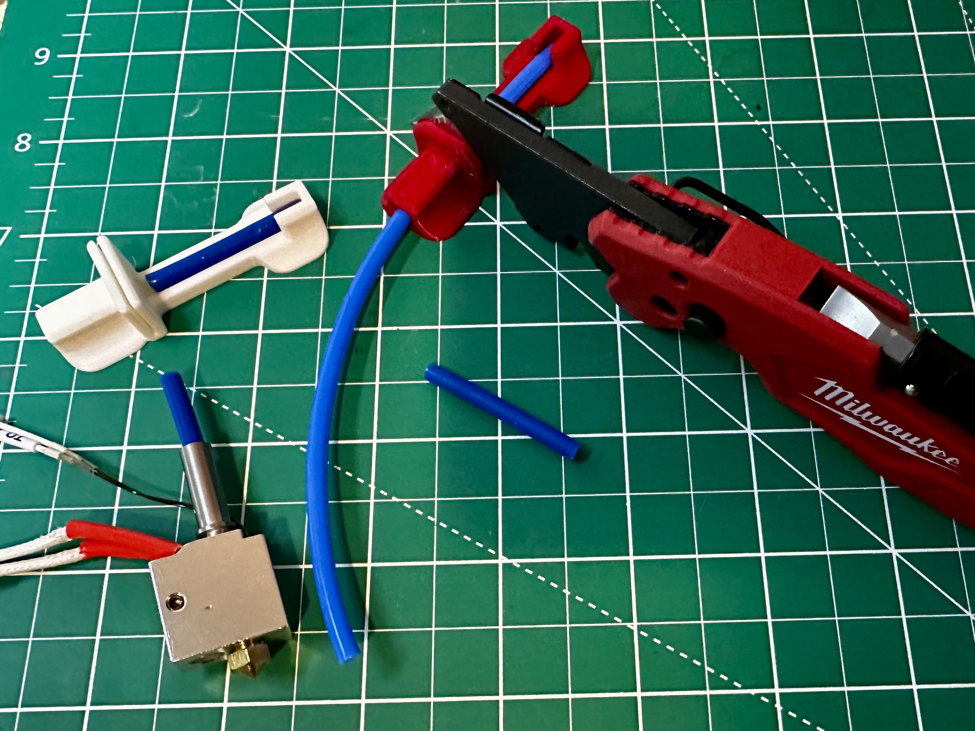 Hotend PTFE Cutting Jig Anycubic Kobra Series