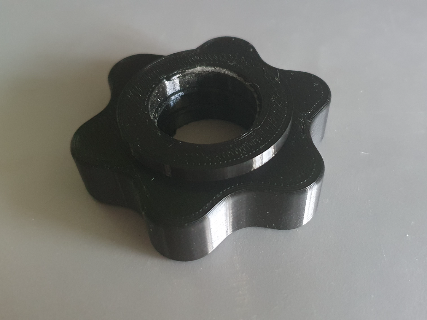 Dumbbell Nut 28mm - rounded edges