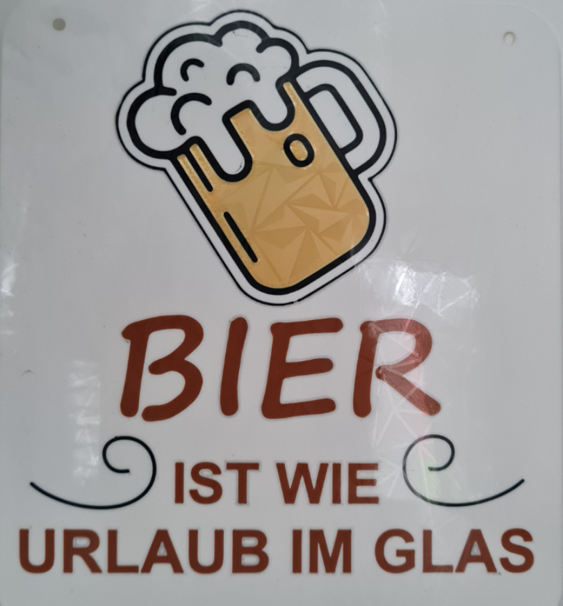 Bier ist wie Urlaub im Glas