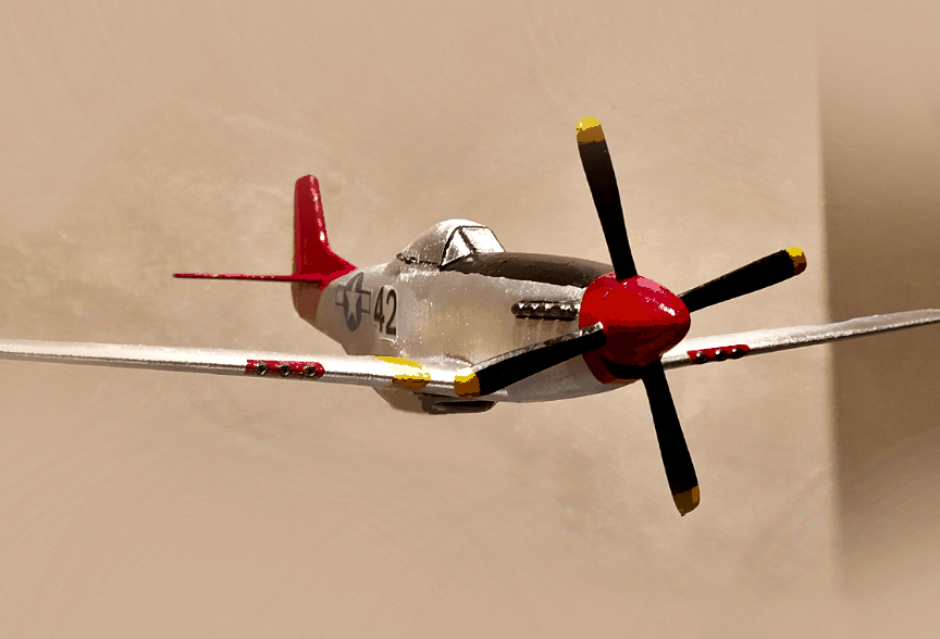 Mustang PF1-D Model Plane