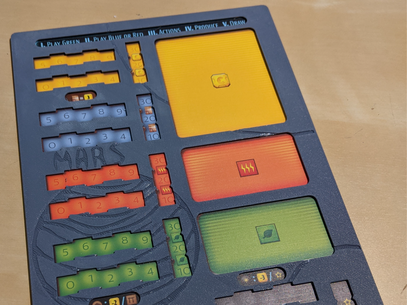 Terraforming Mars: Ares Expedition Board Overlay