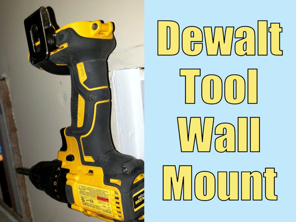 Dewalt Drill Wall Mount for 20v Drills & Tools