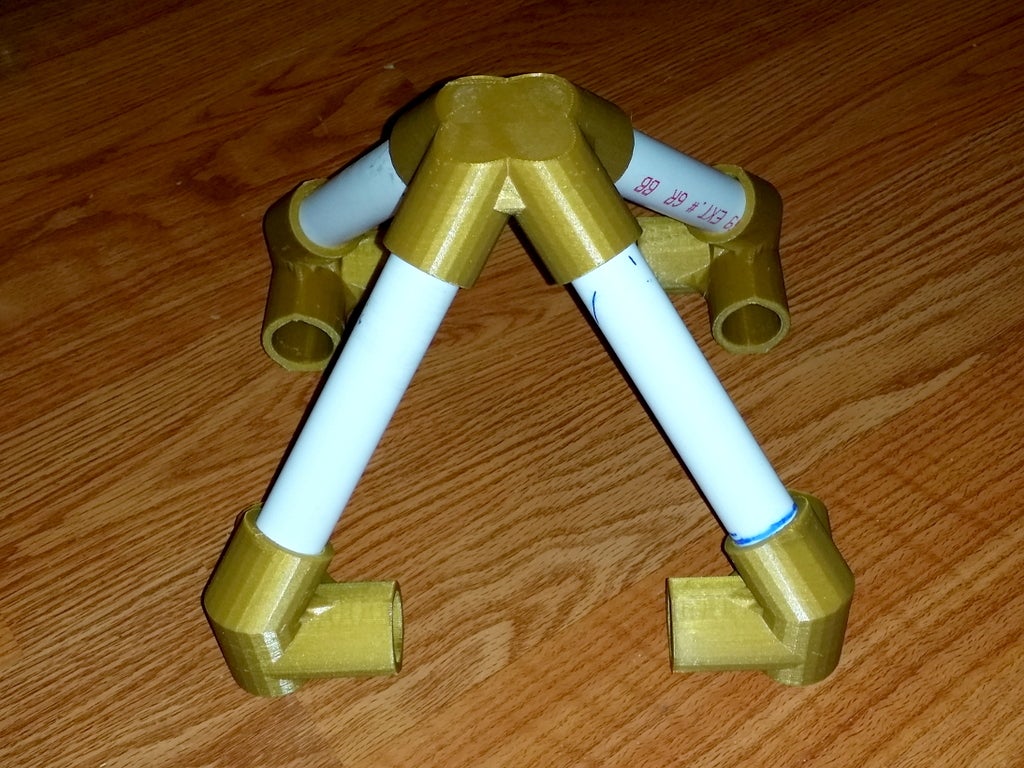 Pyramid Elbows & Topper, 1/2 Inch PVC Pipe Fitting