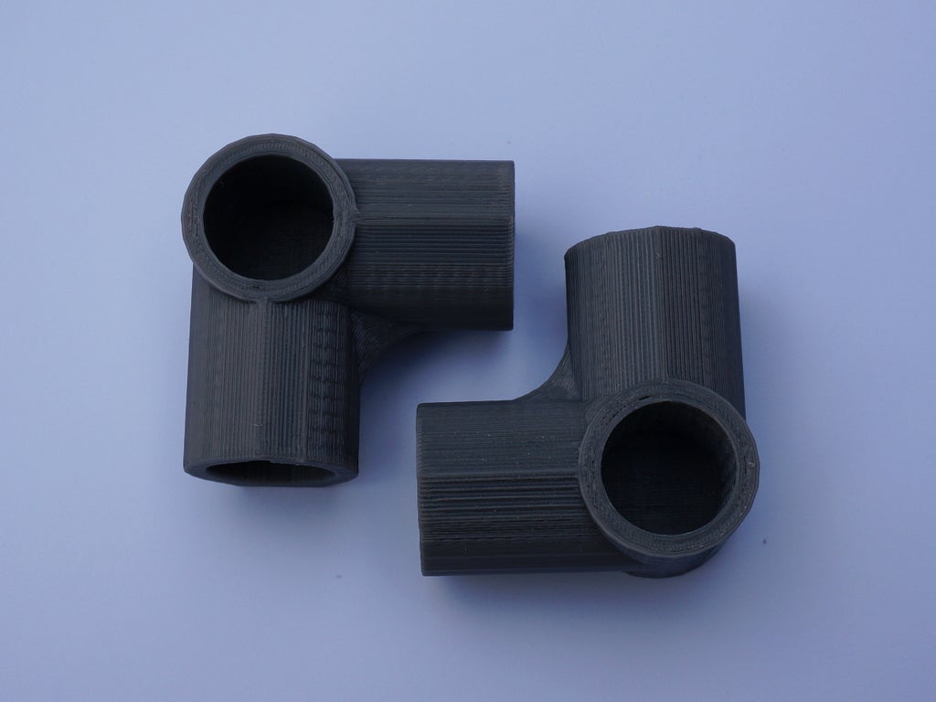 3-Way Elbow, 1/2" PVC Pipe Fitting
