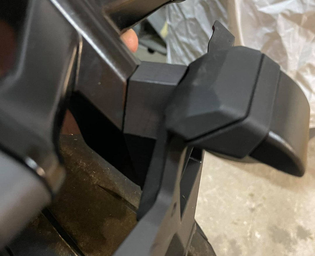 Triumph Street Triple tail tidy tilt corrector