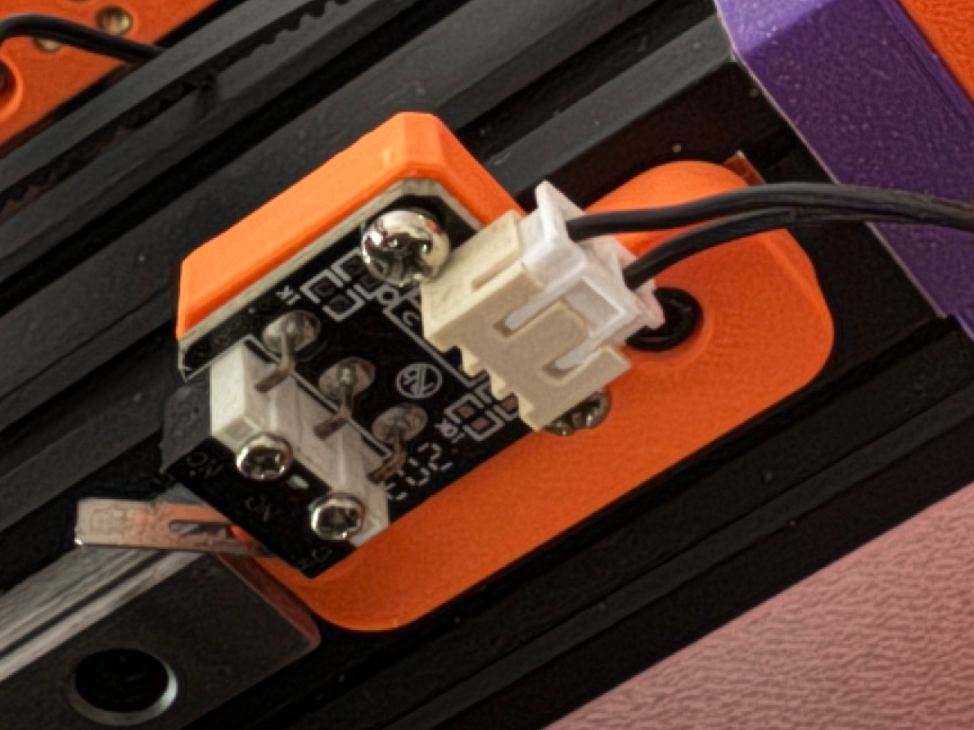 Y axis endstop mount for EnderWire