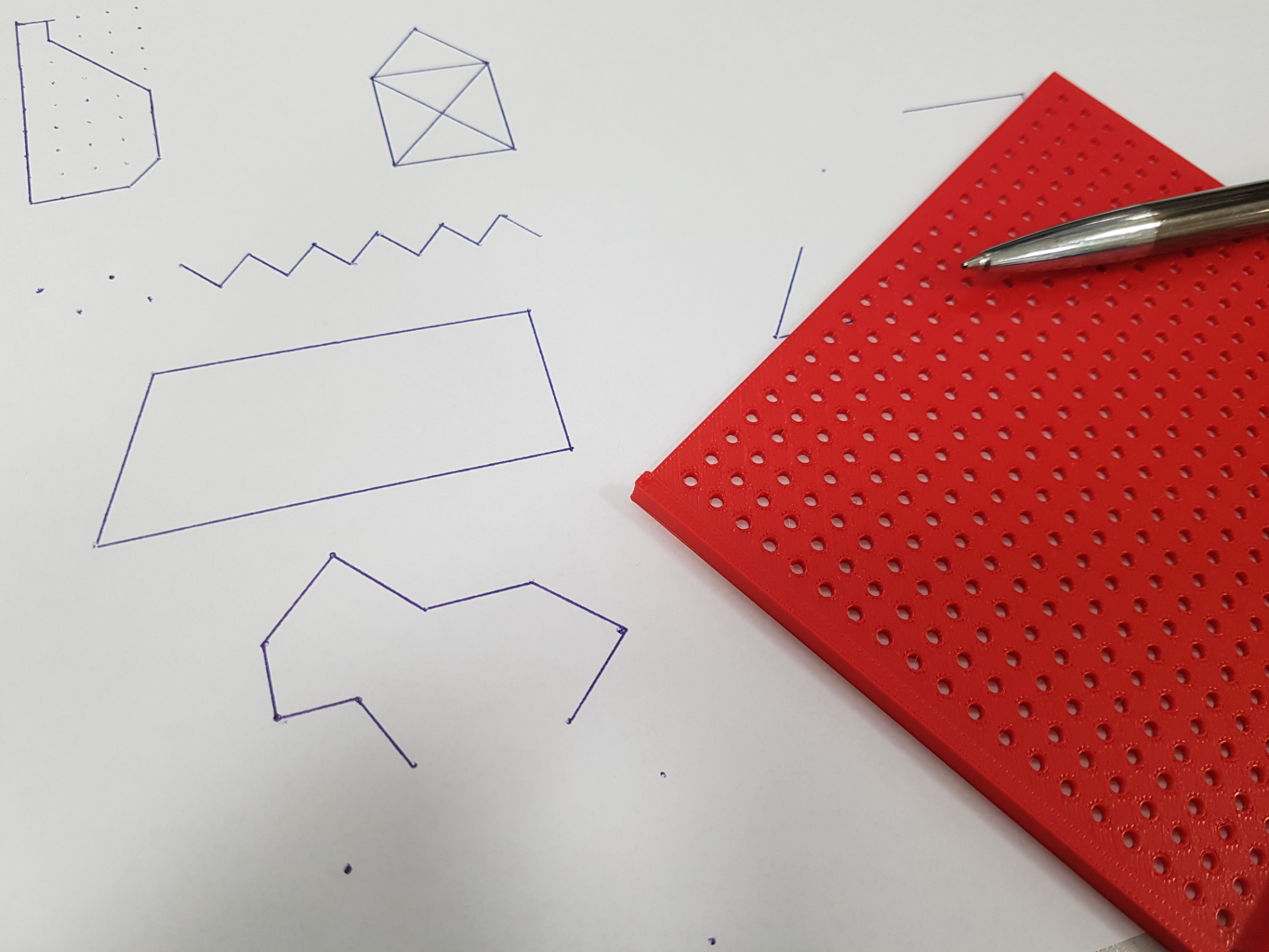 Drawing mesh