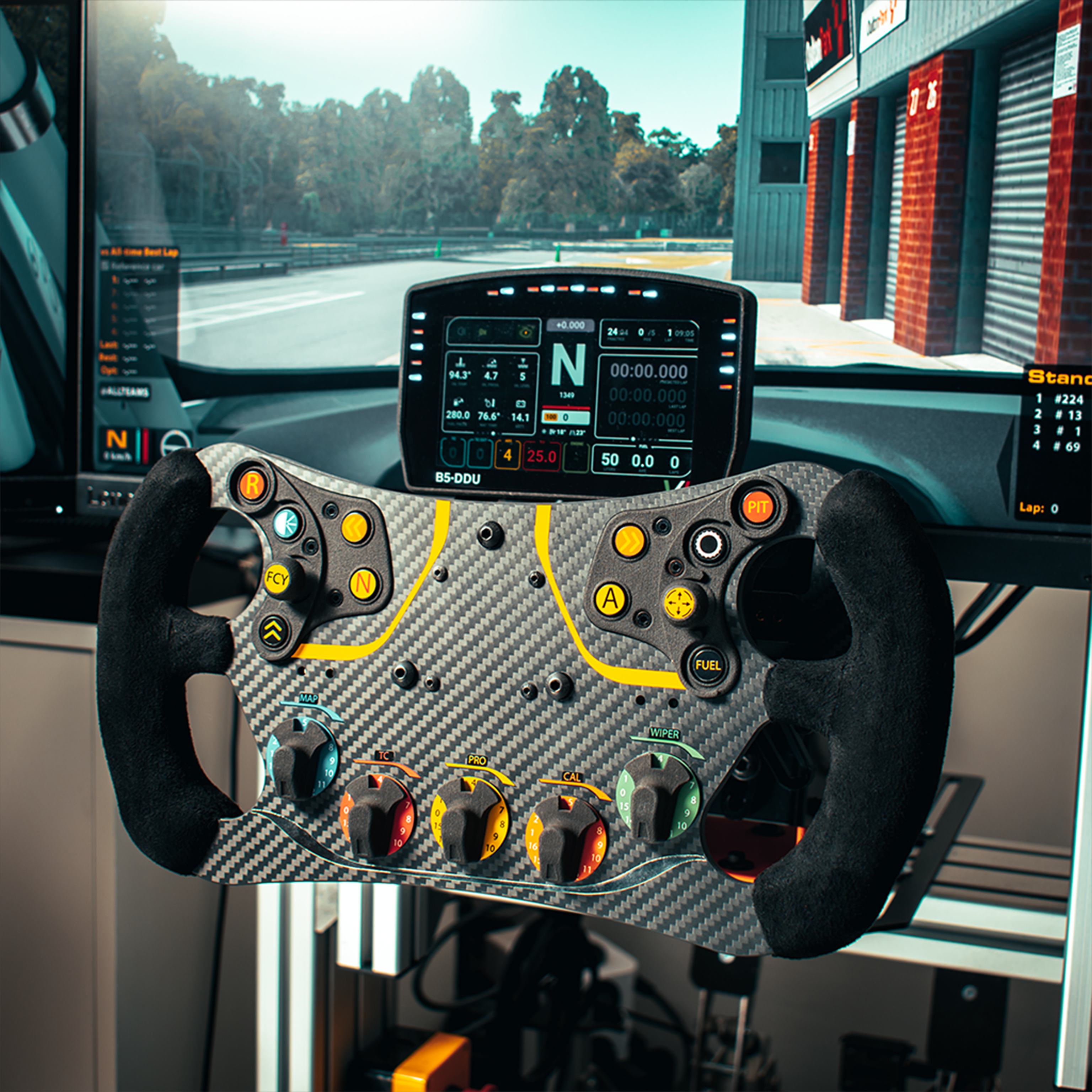 STRIX GTE Replica Simracing steering wheel