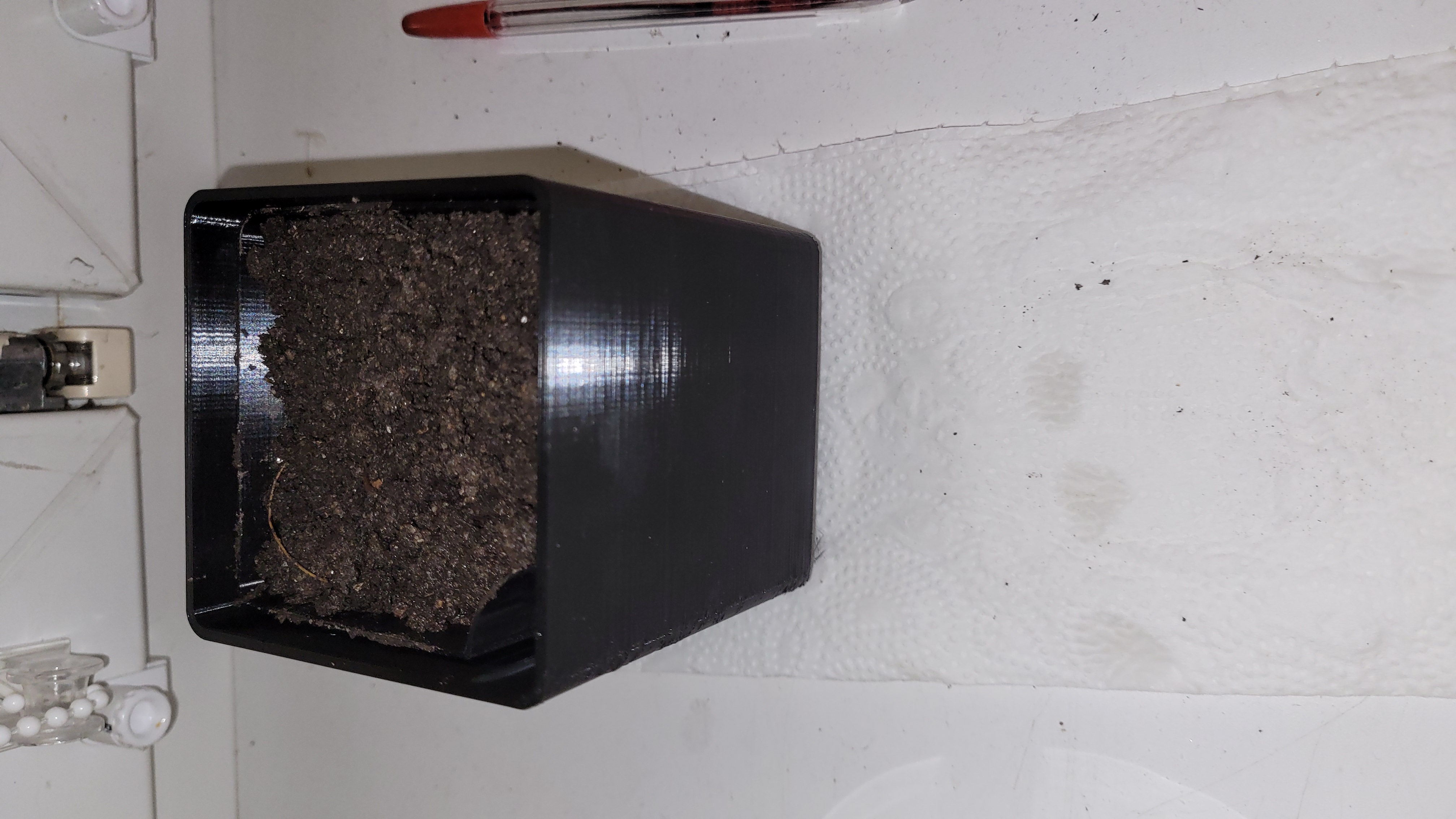 Self-watering flower pot