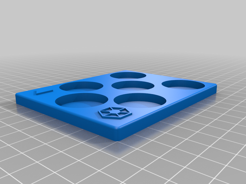 Core troop trays for Star Wars Legion Game