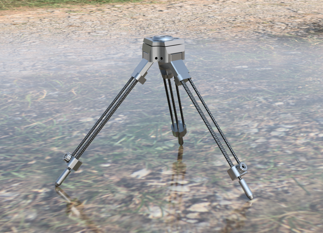 Ultralight tripod for trekking