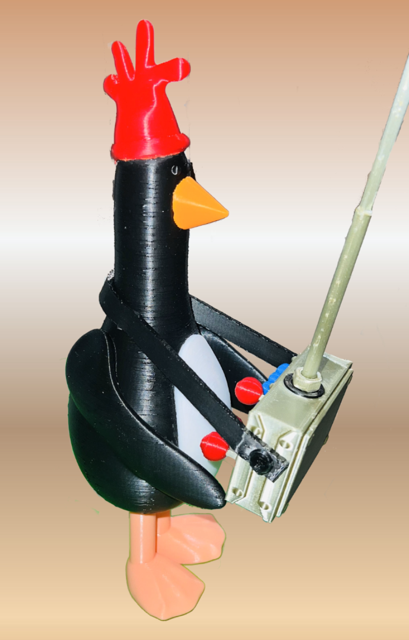 Feathers McGraw from Wallace and Gromit