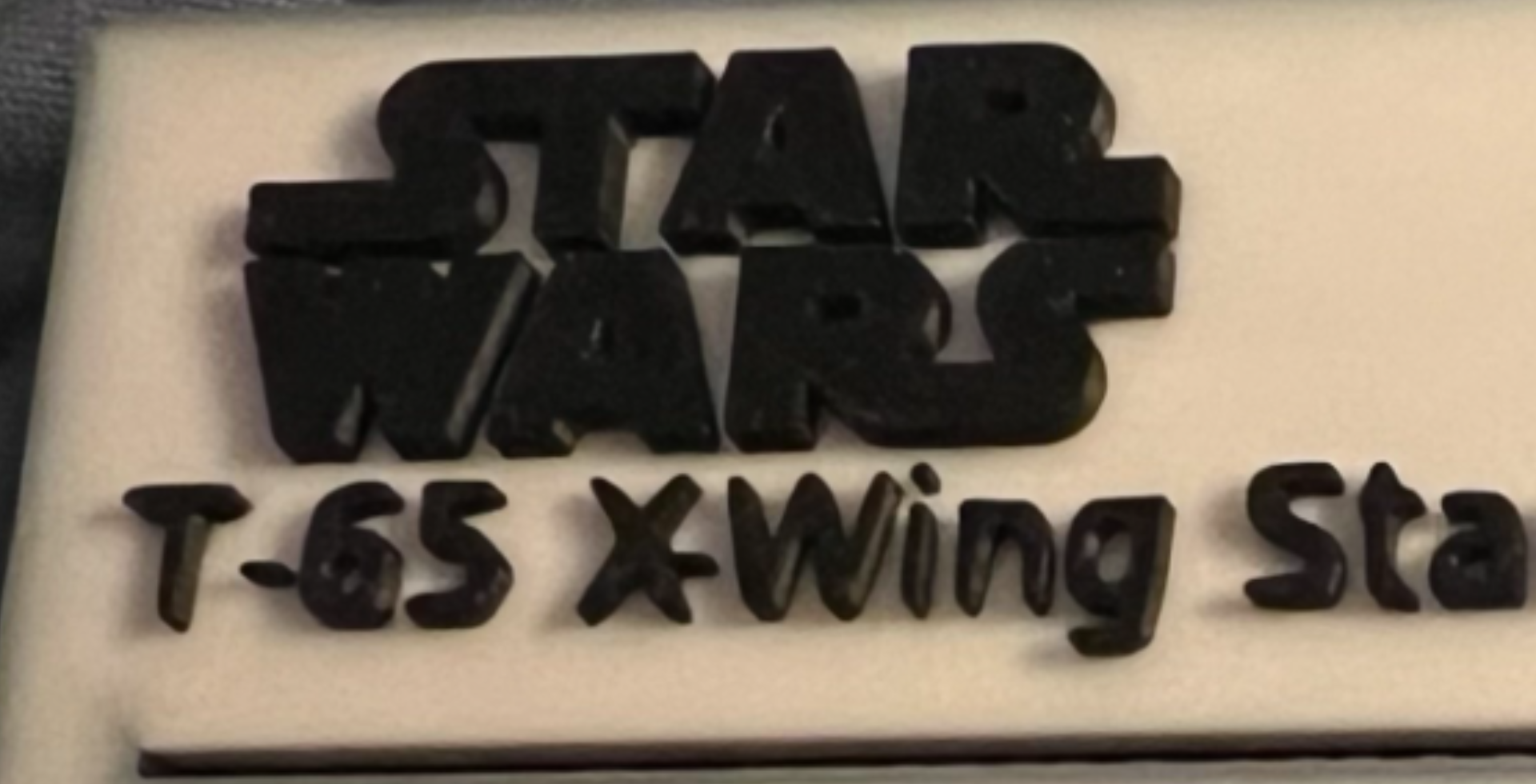 UCS XWing Nameplate