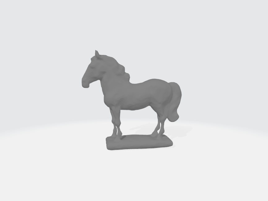 Horse sculpture