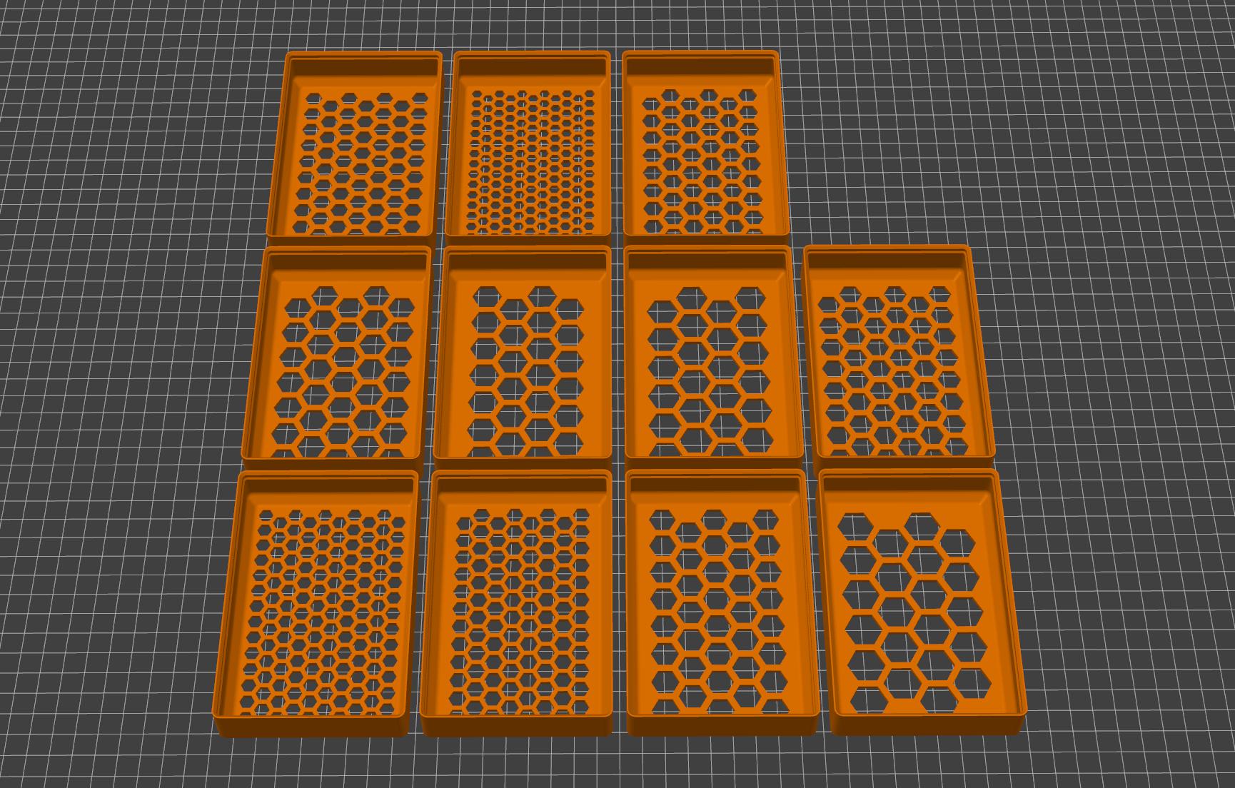 Stackable Sieves for small items customisable