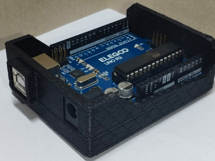 Stackable case for Arduino uno