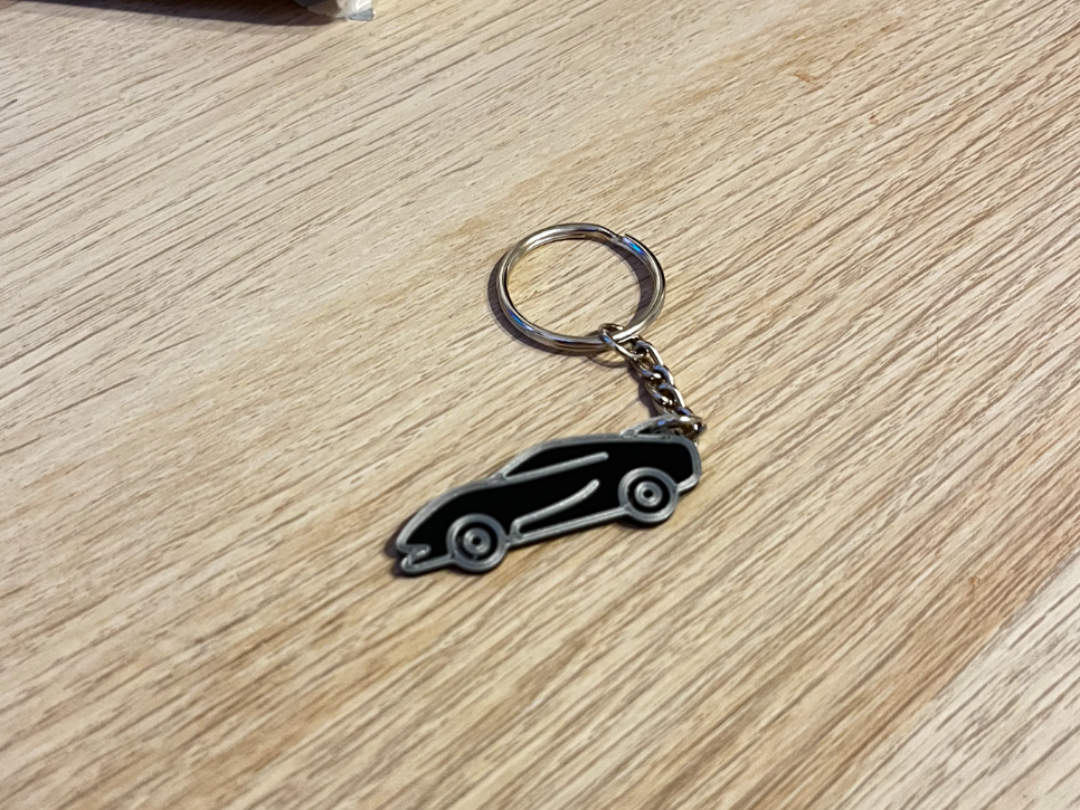 Supercar Keychain