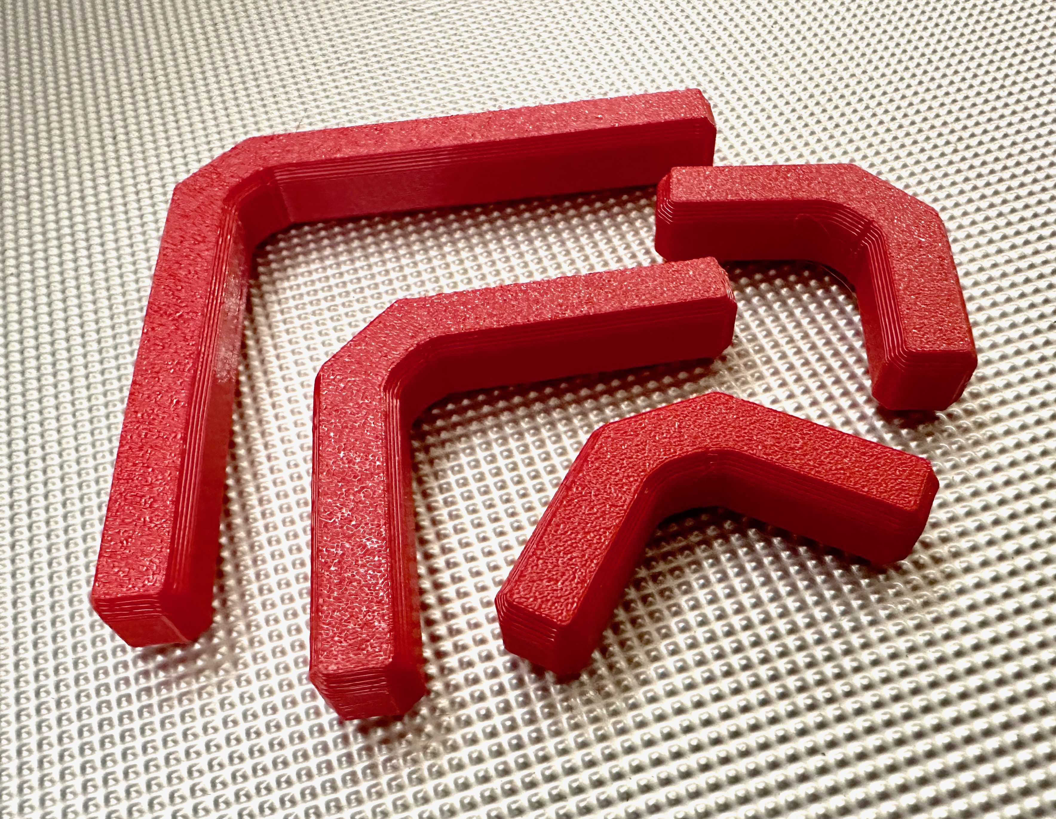 Small 90 degree clamp guides
