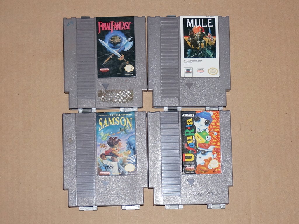 Modular NES Game Wall Hangers - Nintendo