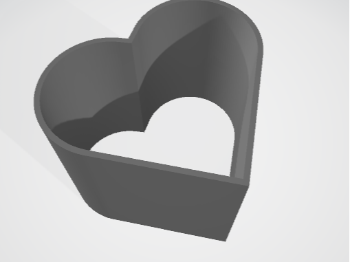 Forma srdce na svíčku/ heart candle mold