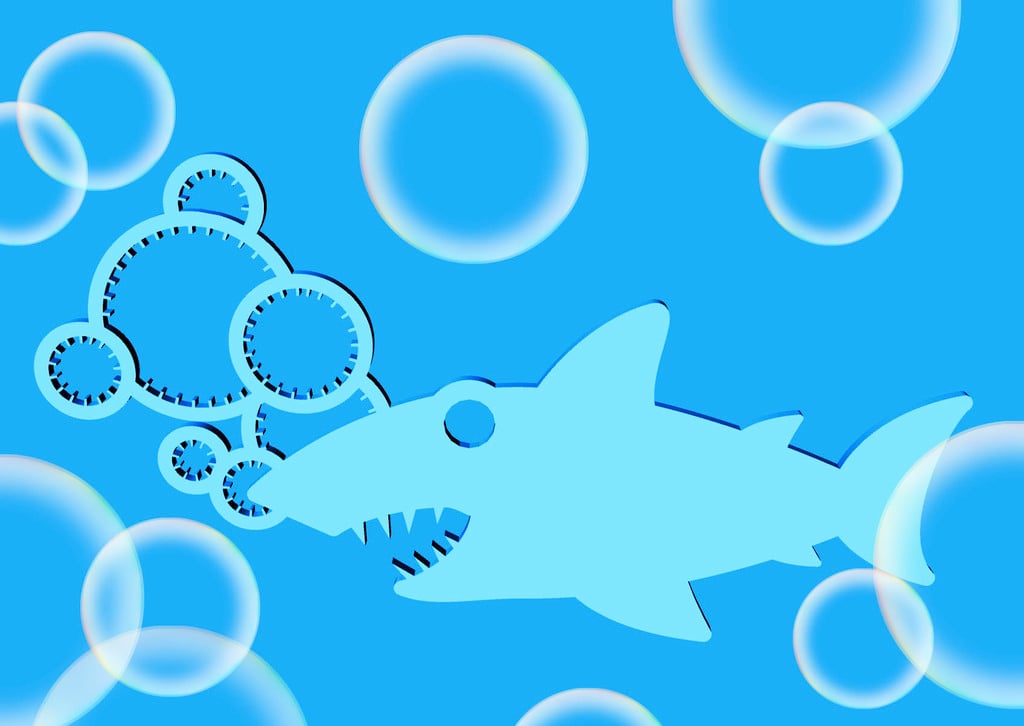 Shark Bubble Wand